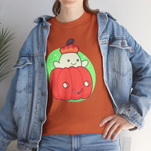 Pumpkin Ghost Unisex Heavy Cotton Tee