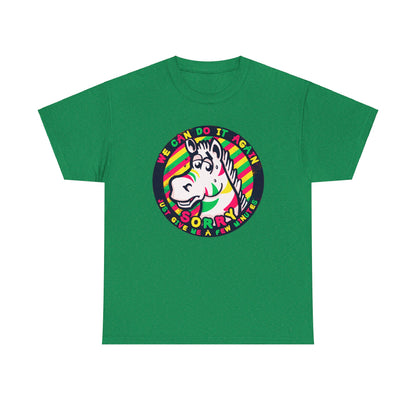 Premature Zebra Unisex Heavy Cotton Tee