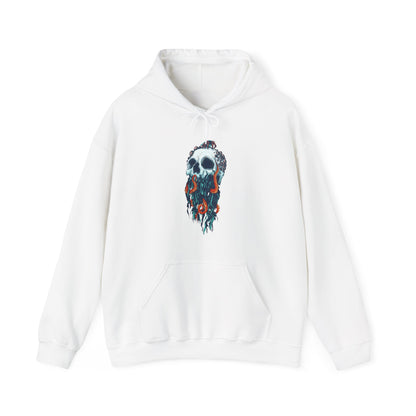 Elemental Skull Ocean Unisex Heavy Blend Hooded Sweatshirt