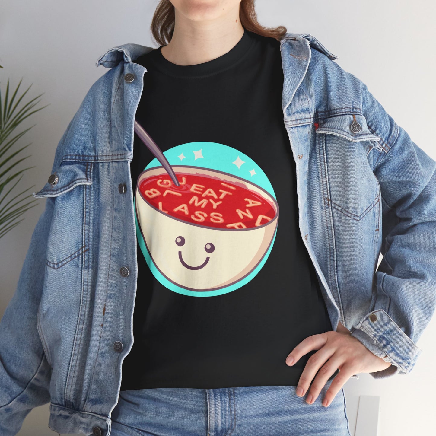 Alphabet Soup Unisex Heavy Cotton Tee