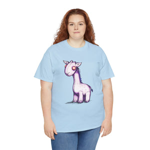 Plushie Giraffe Unisex Heavy Cotton Tee