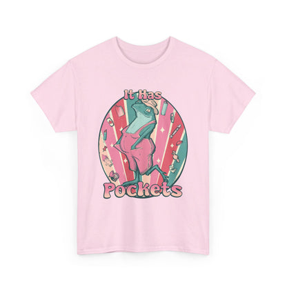 It Has Pockets Unisex Heavy Cotton Tee