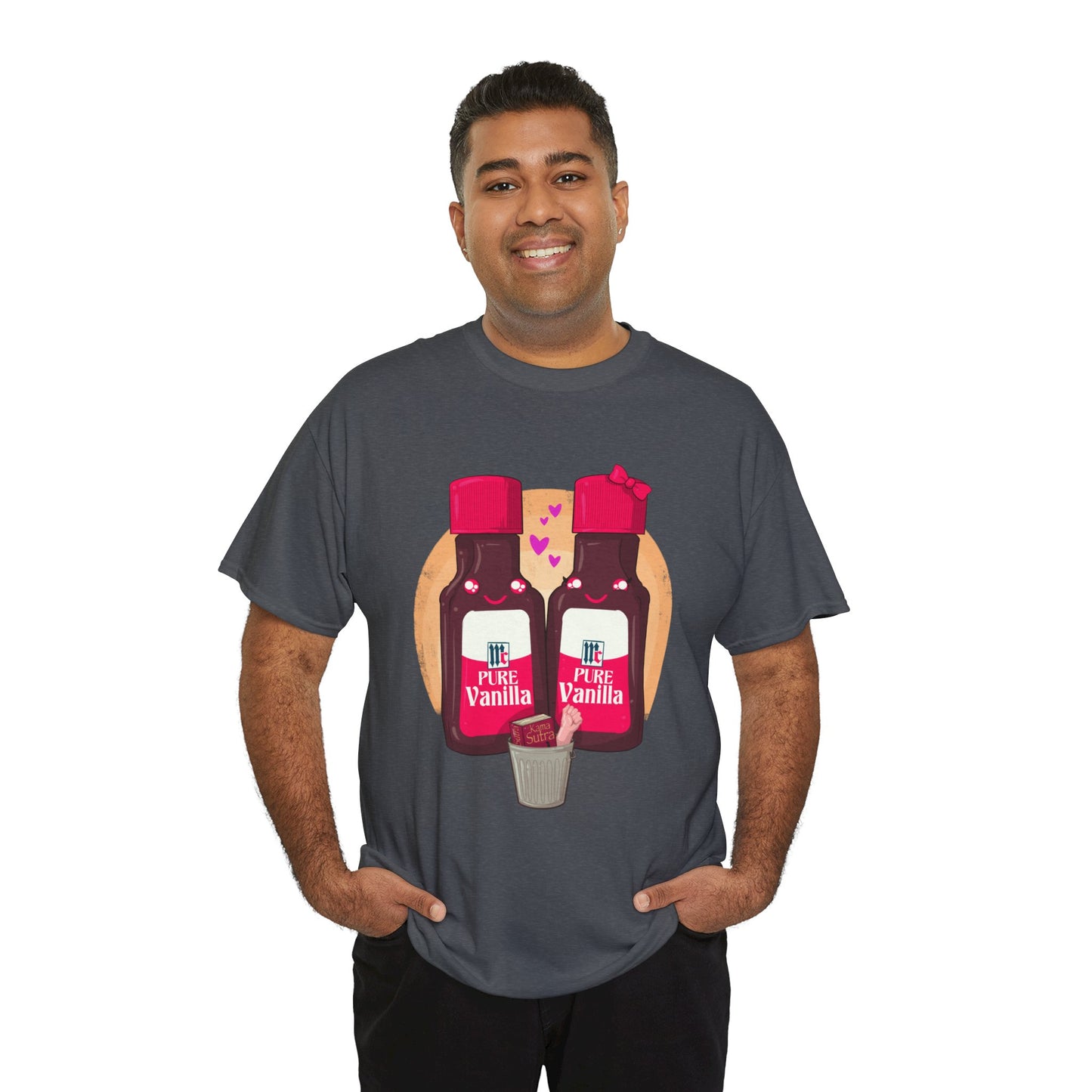 Vanilla Couple Unisex Heavy Cotton Tee