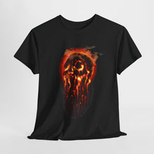 Elemental Skull Fire Unisex Heavy Cotton Tee