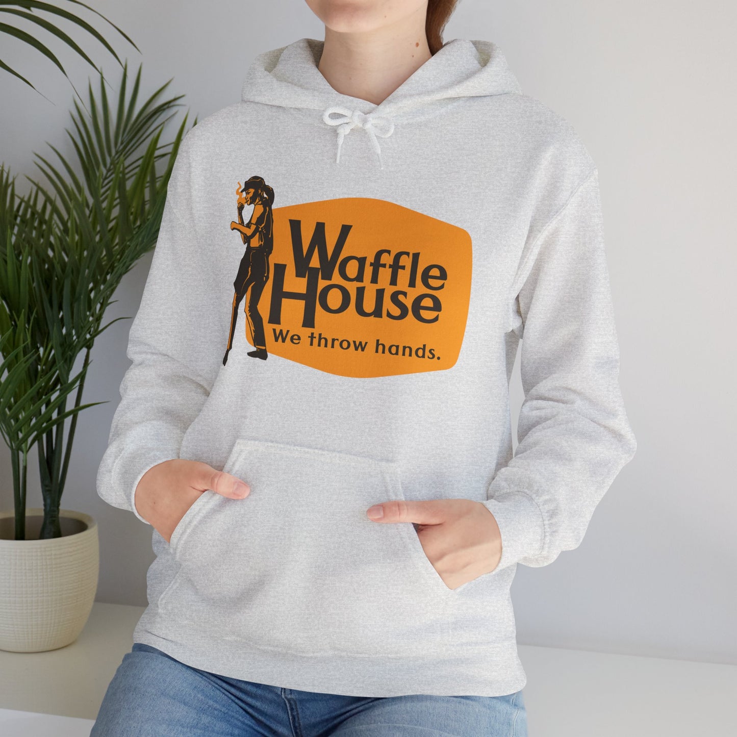 Waffle Barrel Unisex Heavy Blend Hooded Sweatshirt