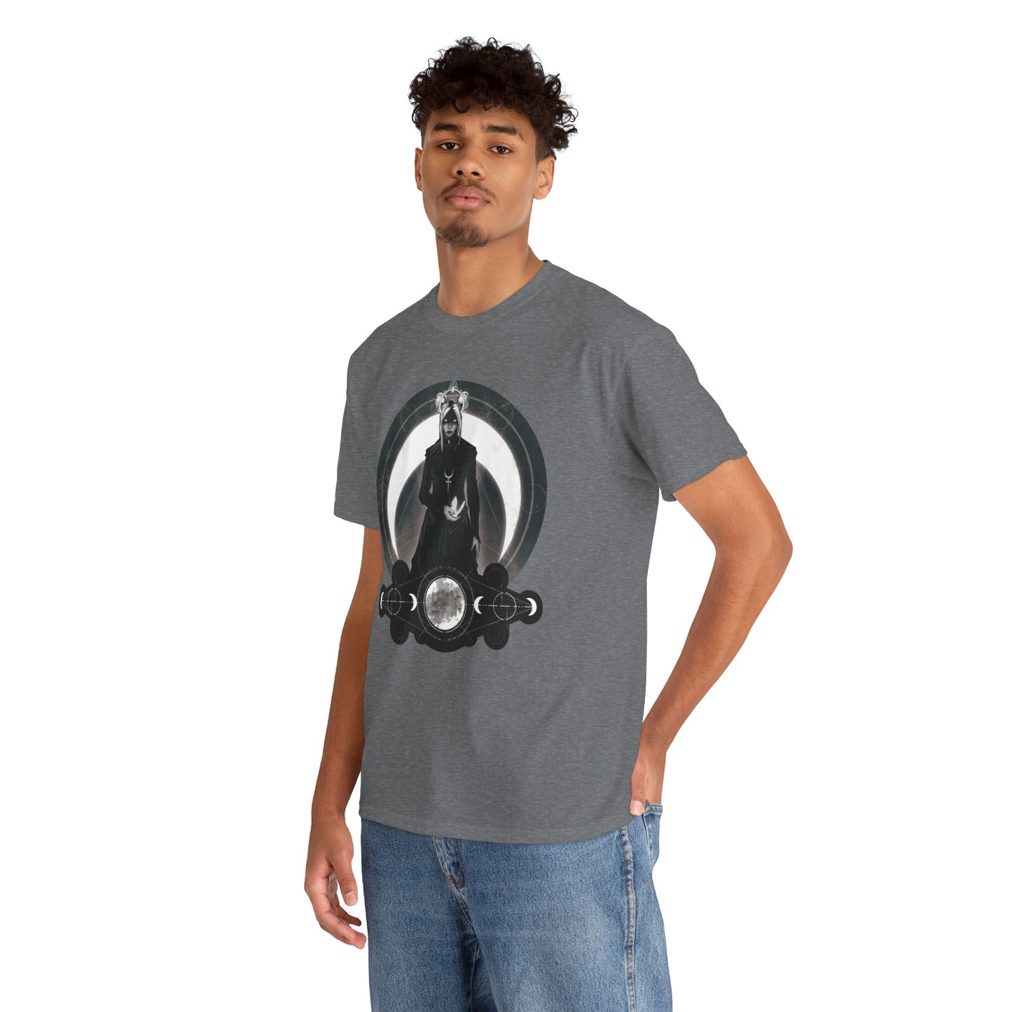 Moon Goddess Unisex Heavy Cotton Tee
