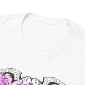 Sugar Skull Elephant Unisex Heavy Cotton Tee