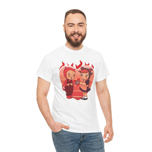 Love Is Hell Unisex Heavy Cotton Tee