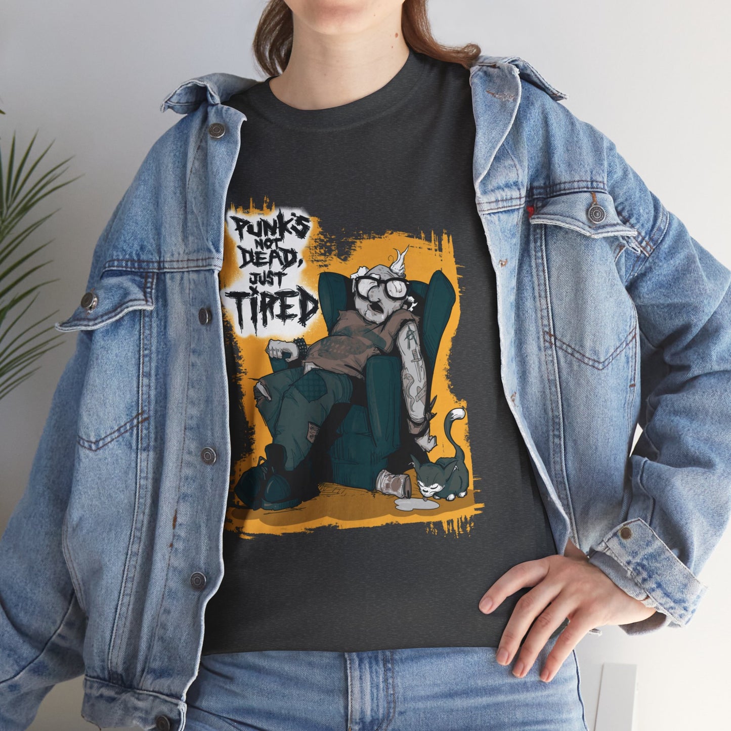 Old Punk Unisex Heavy Cotton Tee