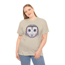 Sugar Skull Owl Unisex Heavy Cotton Tee