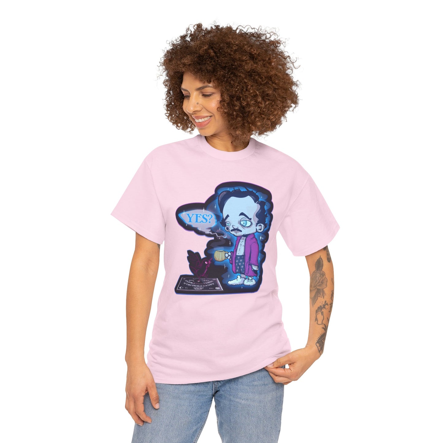 Edgar Allan Ghost Unisex Heavy Cotton Tee