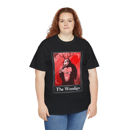 The Wendigo Tarot  (Front & Back Print) Unisex Heavy Cotton Tee