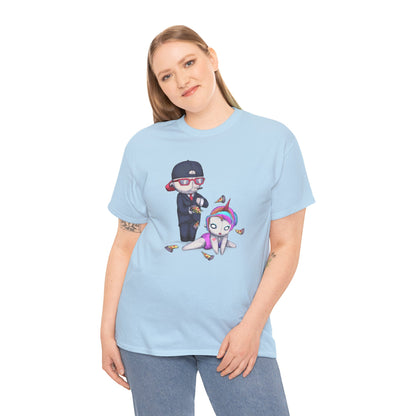 Unicorn Stripper Unisex Heavy Cotton Tee