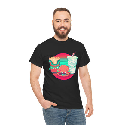 Spooky Fast Food Unisex Heavy Cotton Tee