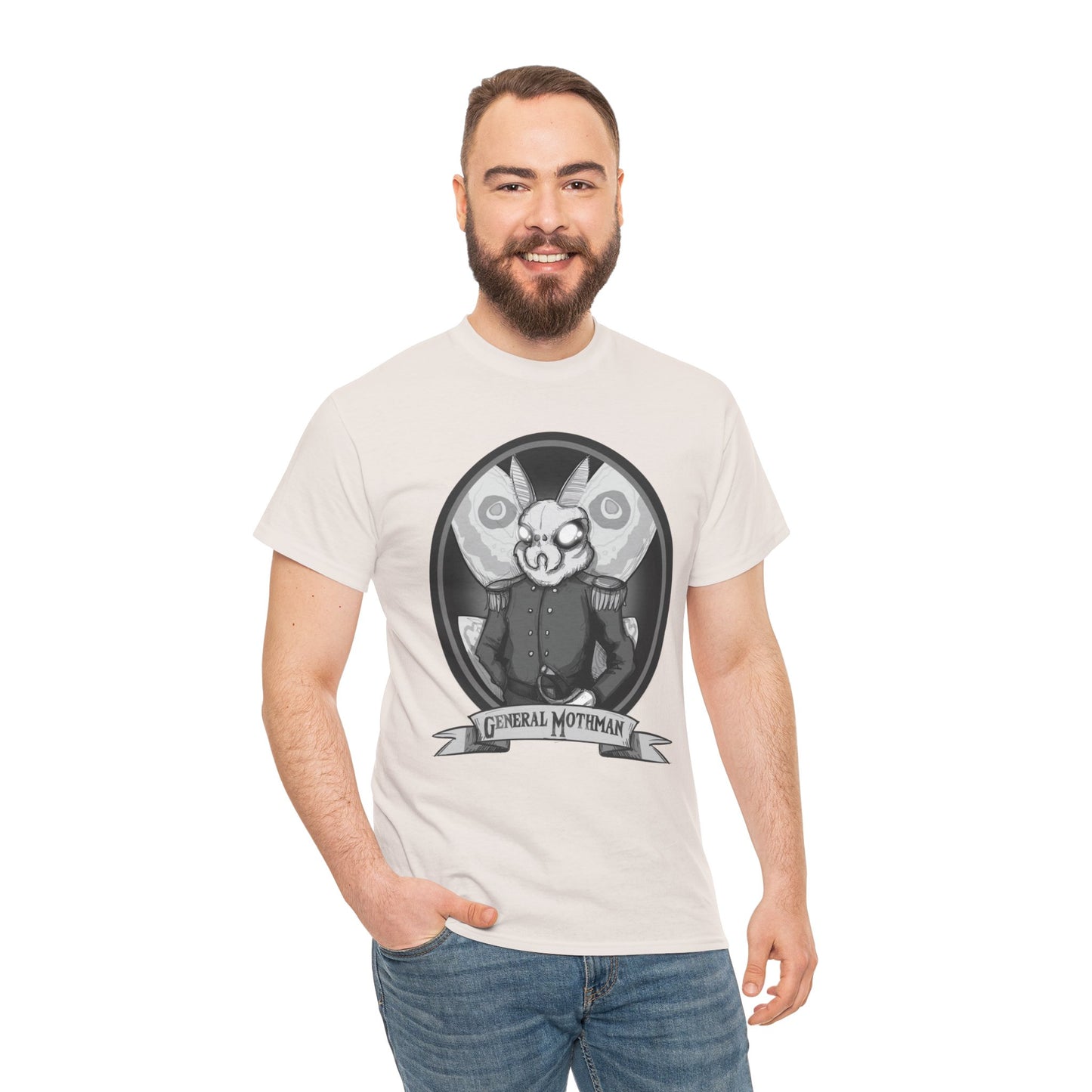 General Mothman Unisex Heavy Cotton Tee