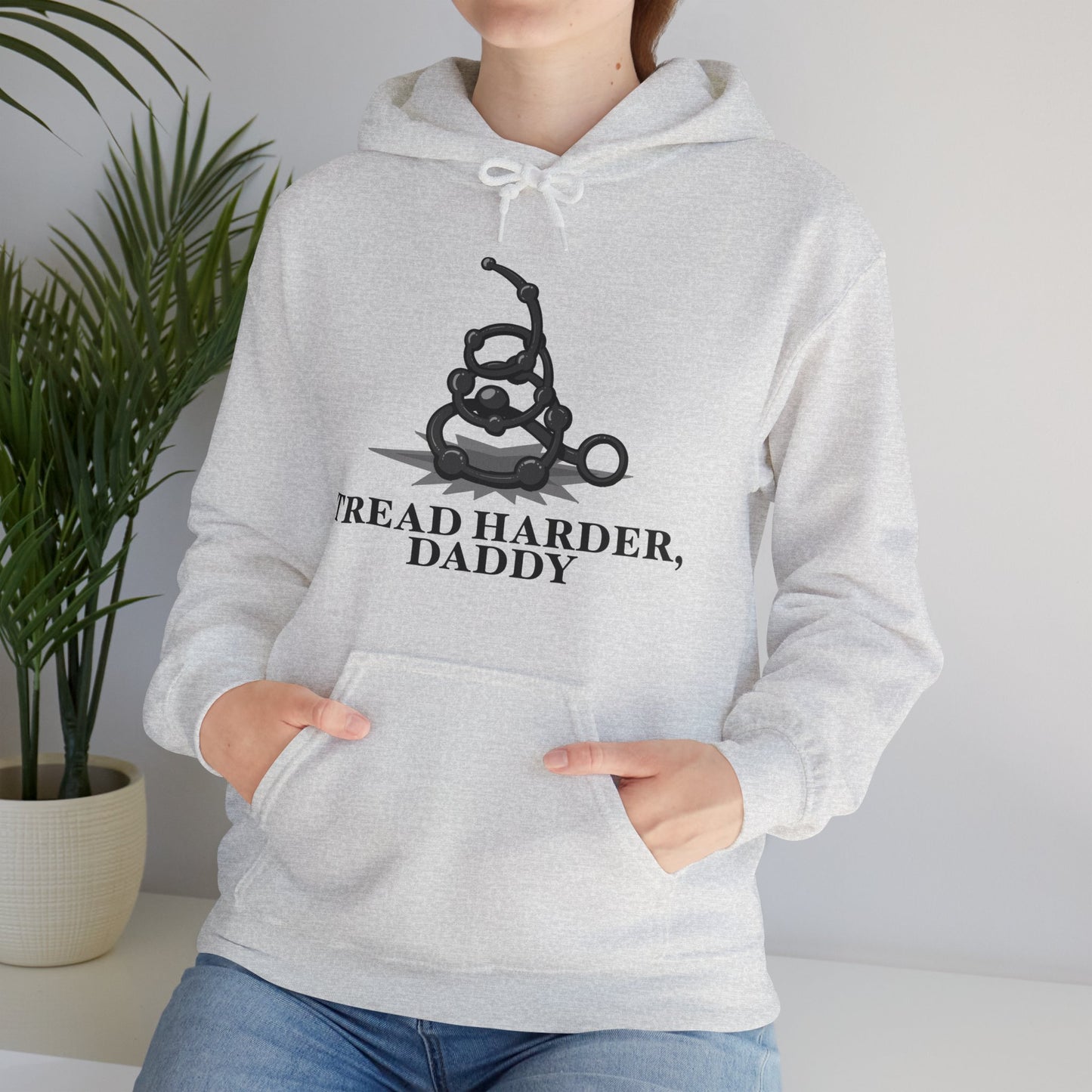 Tread Harder Daddy II Unisex Heavy Blend Hooded Sweatshirt