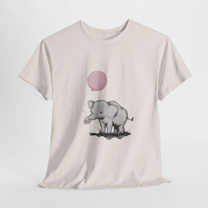 Baby Elephant Unisex Heavy Cotton Tee