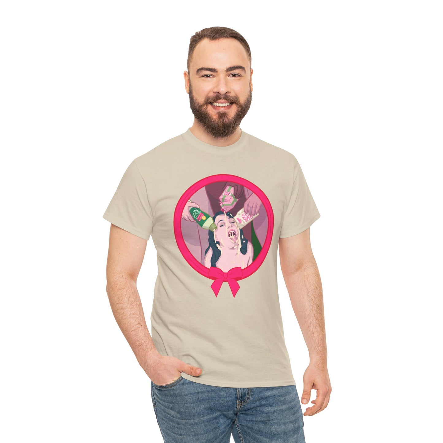 Cum All Ye Facial Unisex Heavy Cotton Tee