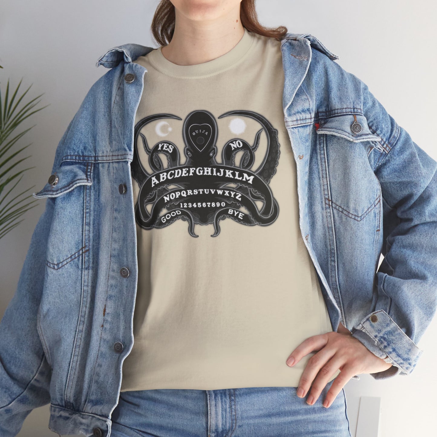 OuijiaPus Unisex Heavy Cotton Tee