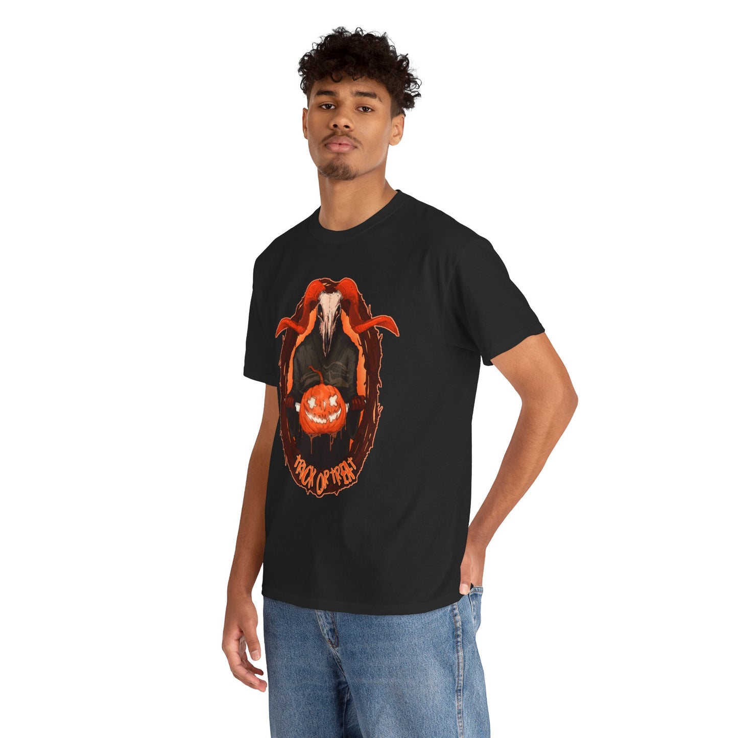 Trick Or Treat Unisex Heavy Cotton Tee