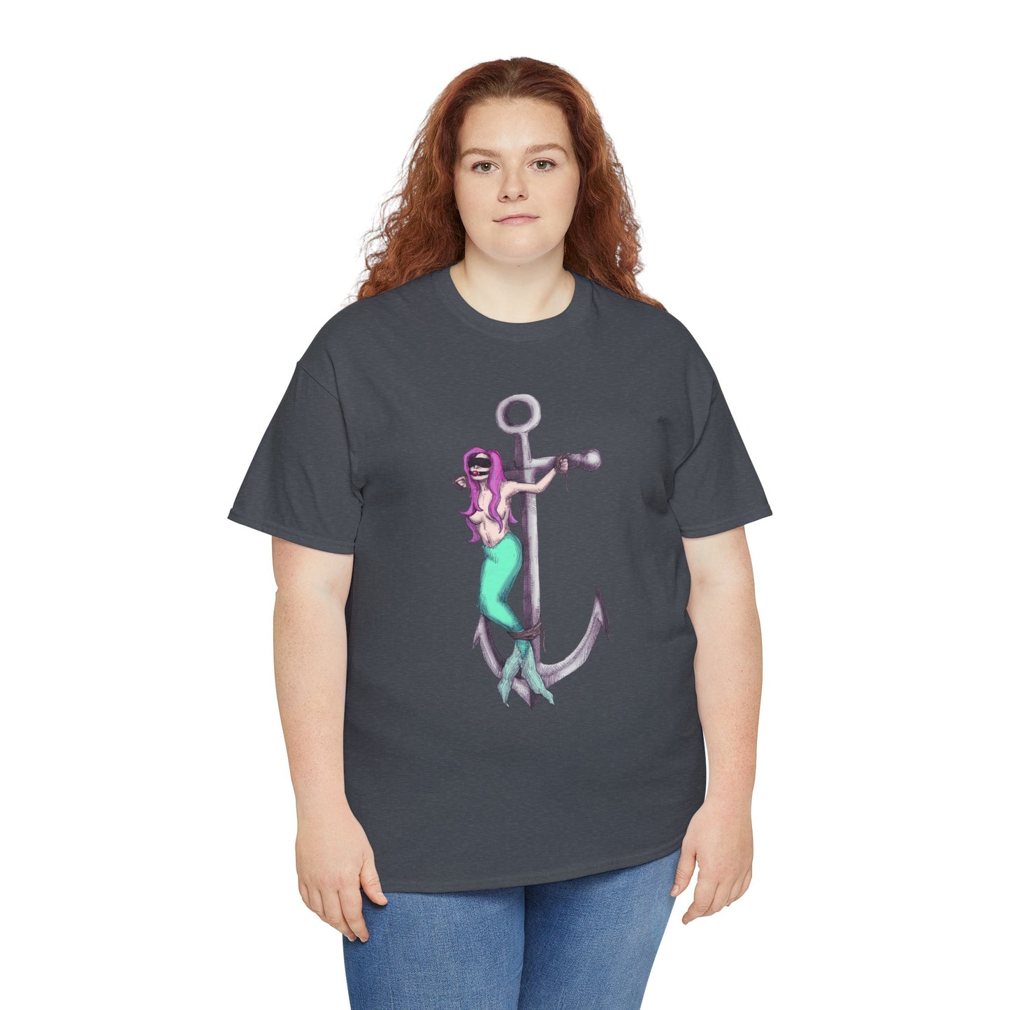 Bad Mermaid 2 Unisex Heavy Cotton Tee