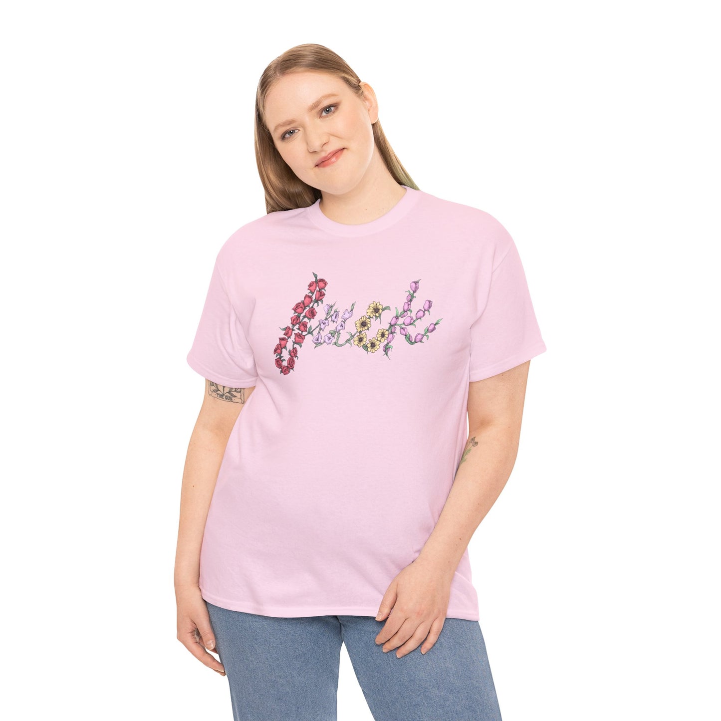 Floral AF Unisex Heavy Cotton Tee