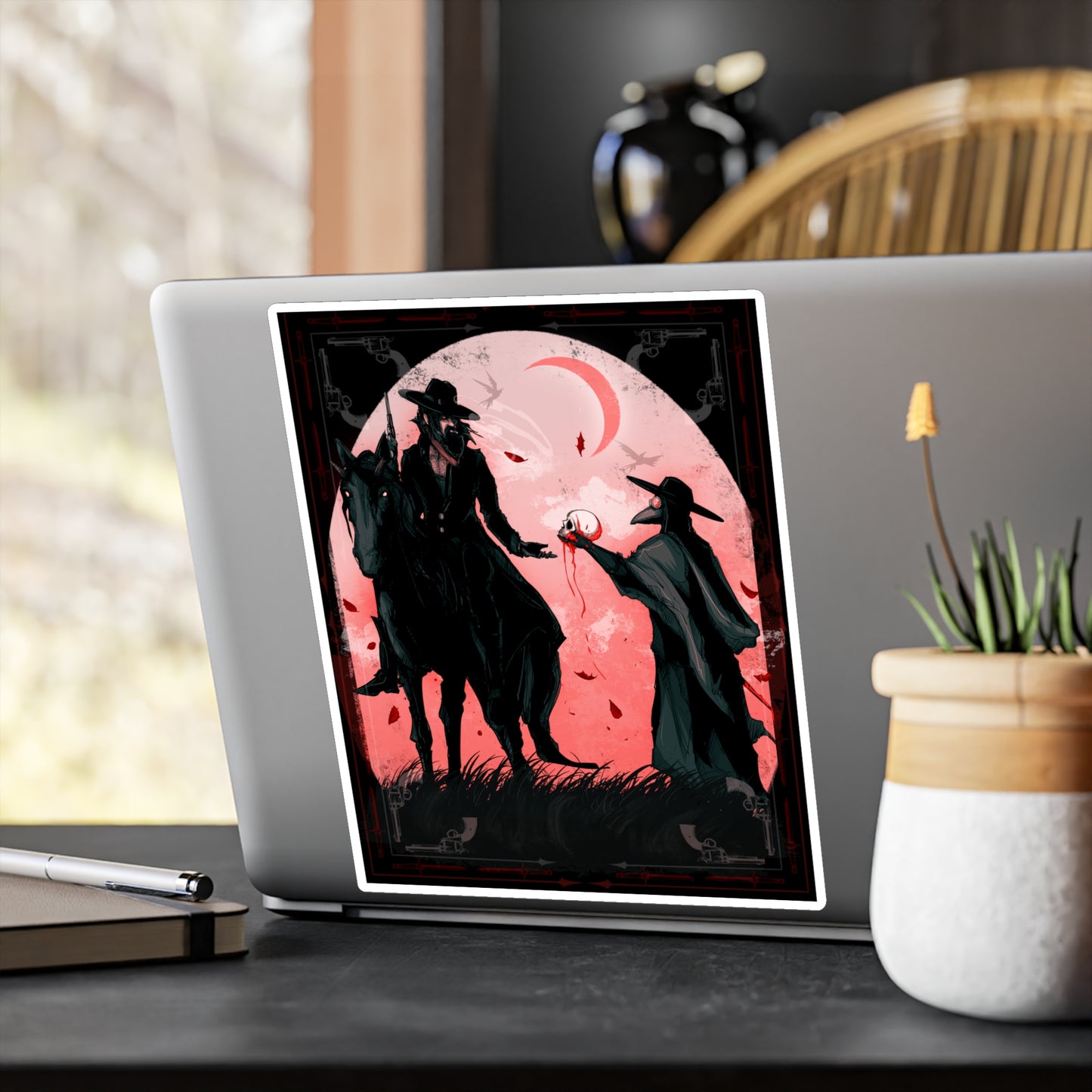 The Debt Kiss-Cut Vinyl Decal