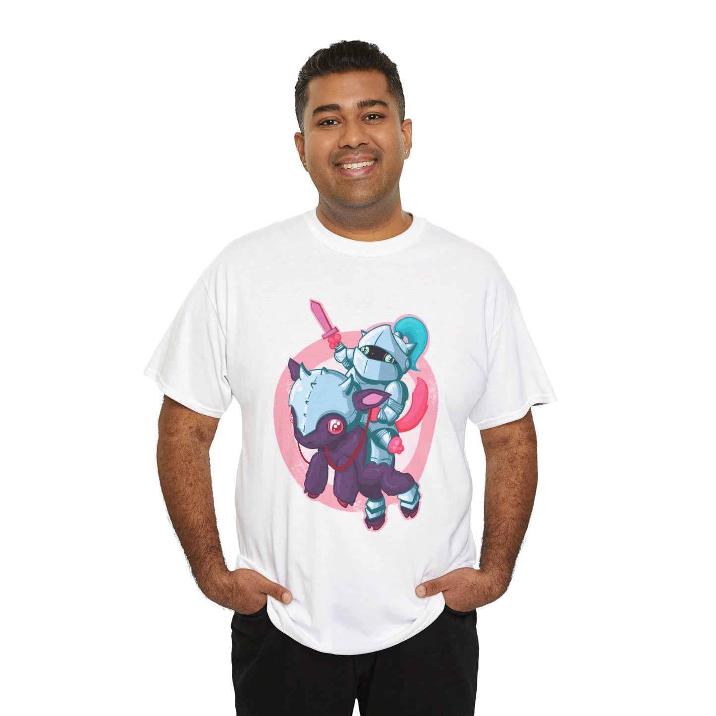 Knight In Shining Armor Unisex Heavy Cotton Tee