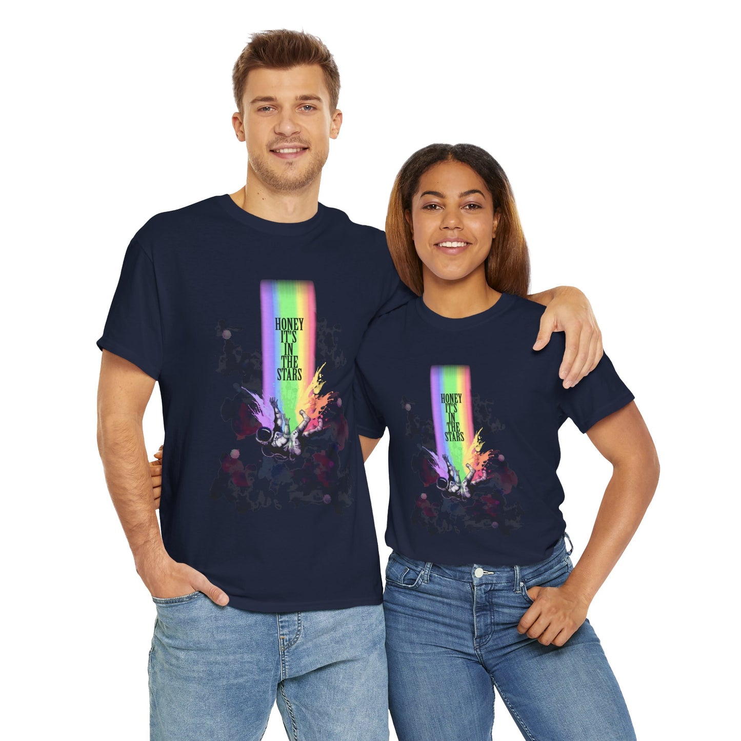 Honey It's In The Stars Unisex Heavy Cotton Tee