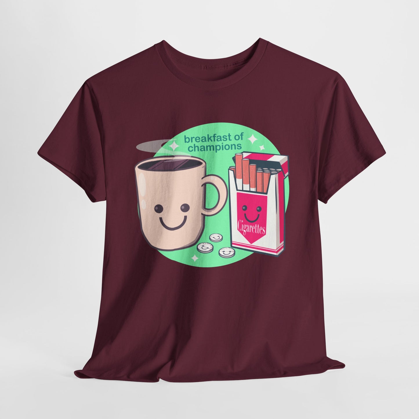Breakfast of Champions Unisex Heavy Cotton Tee