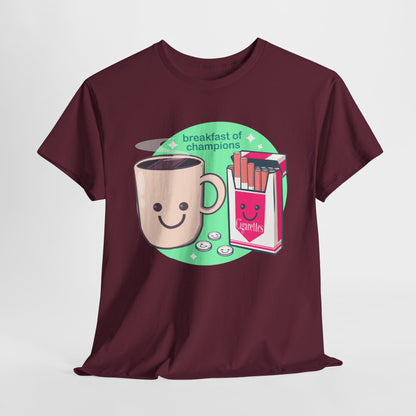 Breakfast of Champions Unisex Heavy Cotton Tee