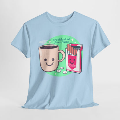Breakfast of Champions Unisex Heavy Cotton Tee