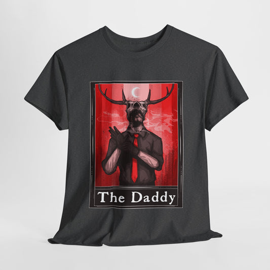 Deer Daddy Series 11: Tarot (Front & Back Print) Unisex Heavy Cotton Tee