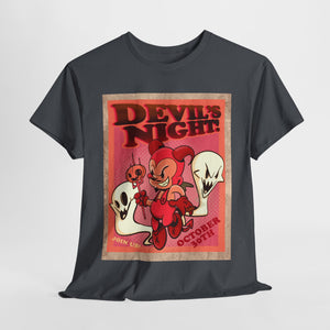 Devil's Night Unisex Heavy Cotton Tee