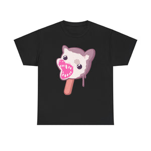 Opossum Popsicle Unisex Heavy Cotton Tee