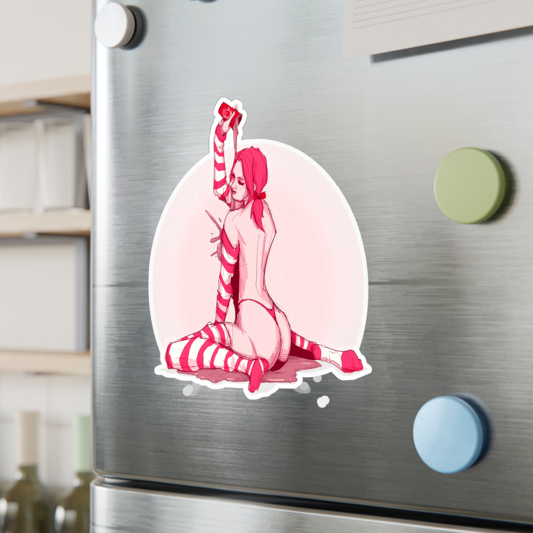 Frosty Kiss-Cut Vinyl Decal