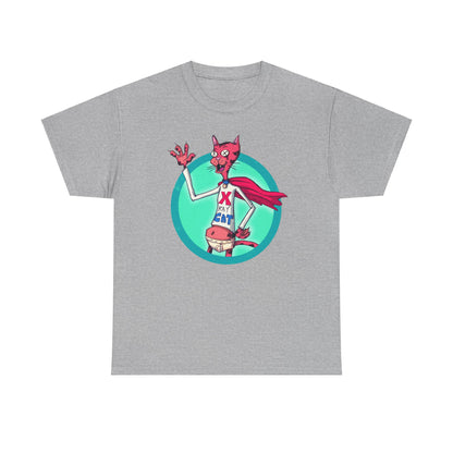 X-Ray Cat Unisex Heavy Cotton Tee