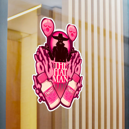 The Hat Man Kiss-Cut Vinyl Decal