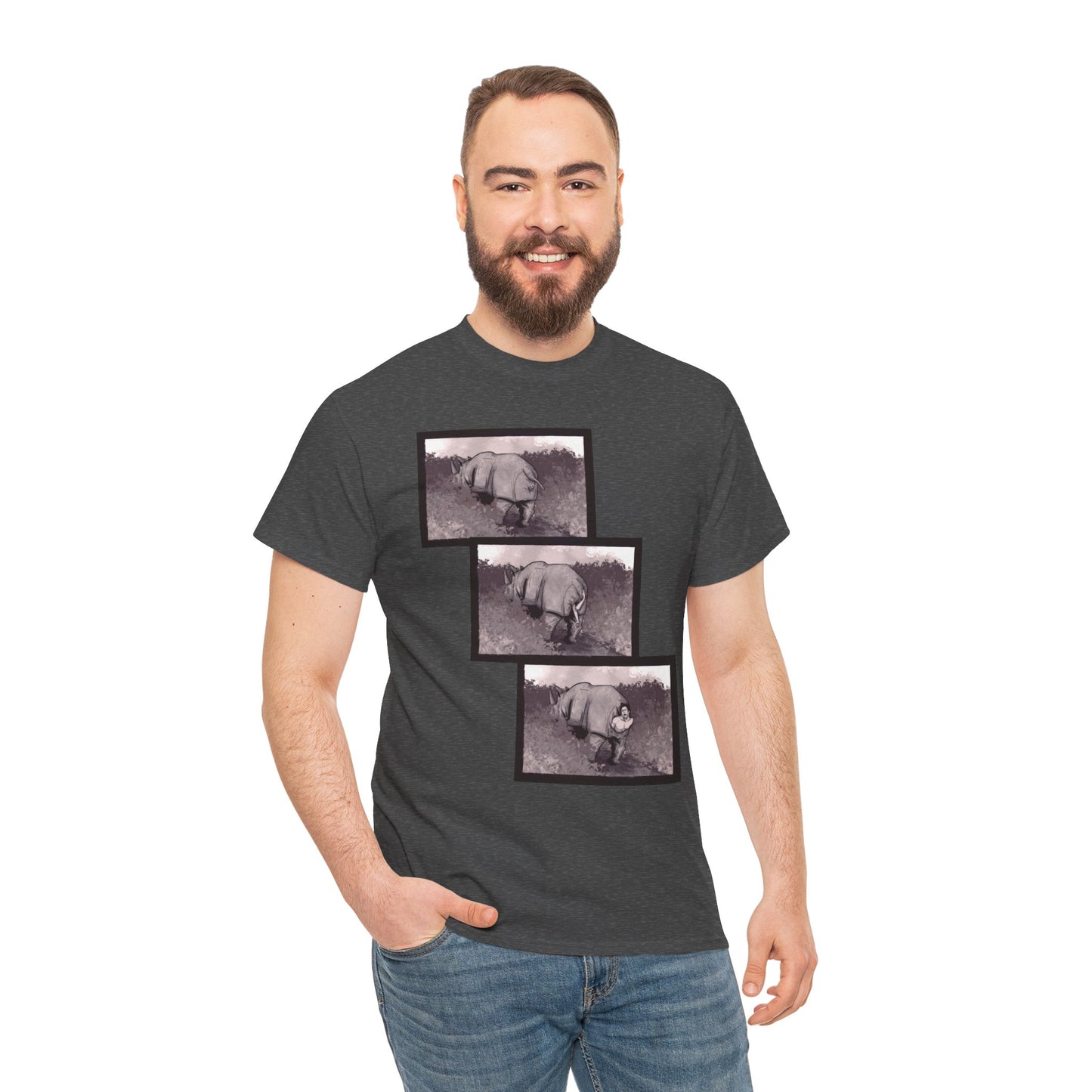When Nature Calls Unisex Heavy Cotton Tee