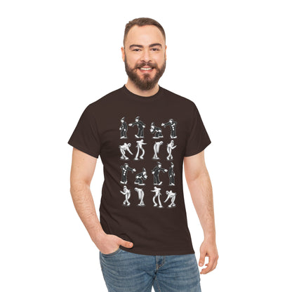 Spooky Two Step Unisex Heavy Cotton Tee
