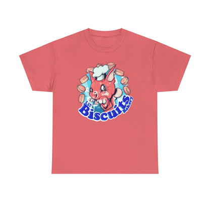 Lil Biscuits Cat Bakery Unisex Heavy Cotton Tee