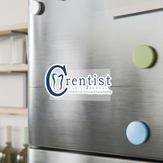 Crentist Family Dental Kiss-Cut Vinyl Decal