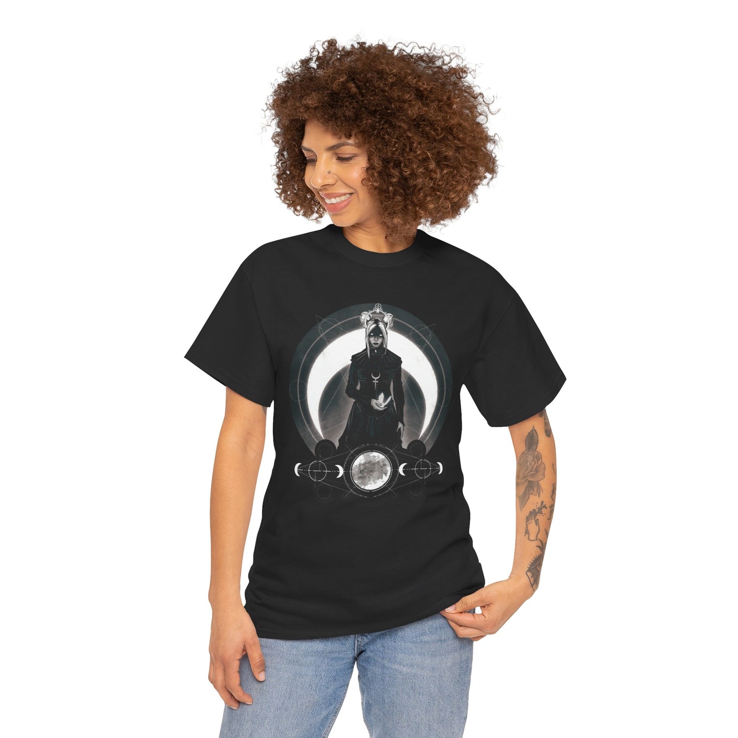 Moon Goddess Unisex Heavy Cotton Tee