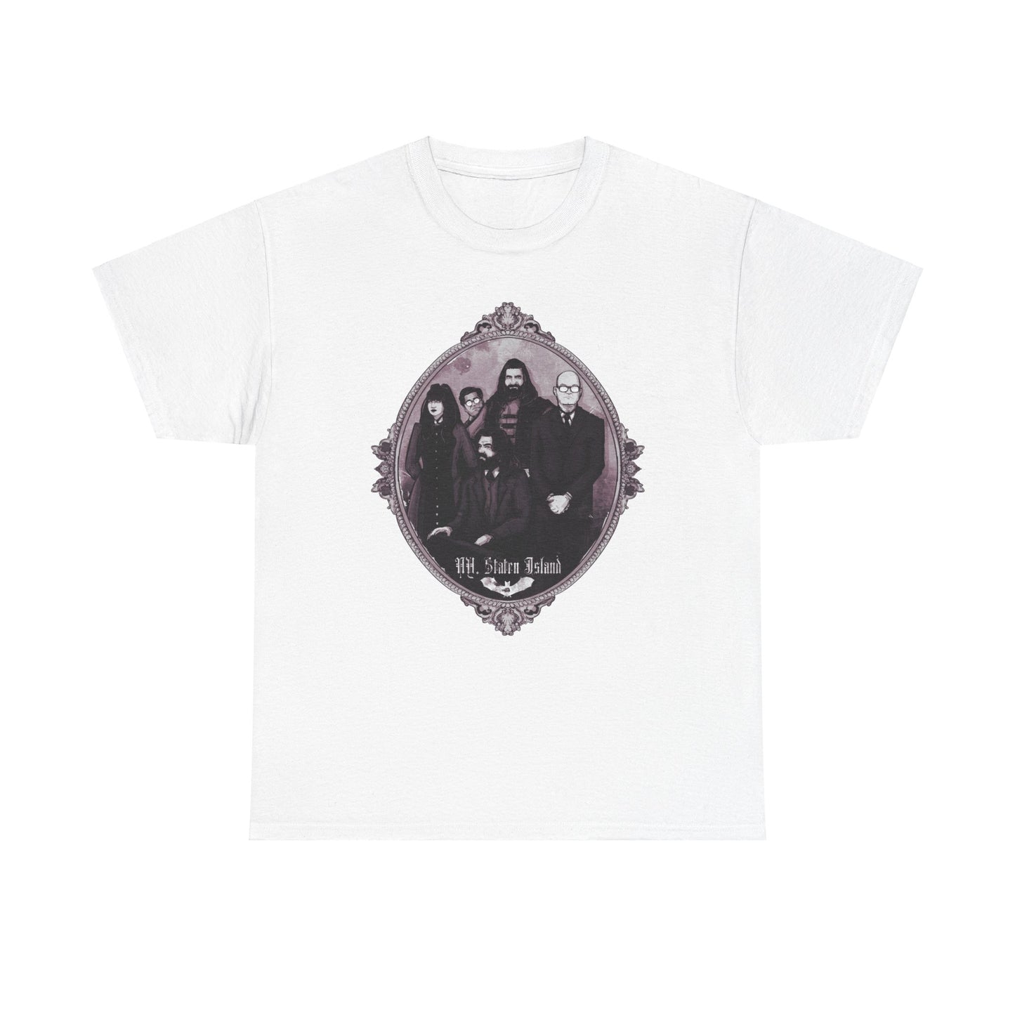 Vampire Family Portrait Unisex Heavy Cotton Tee