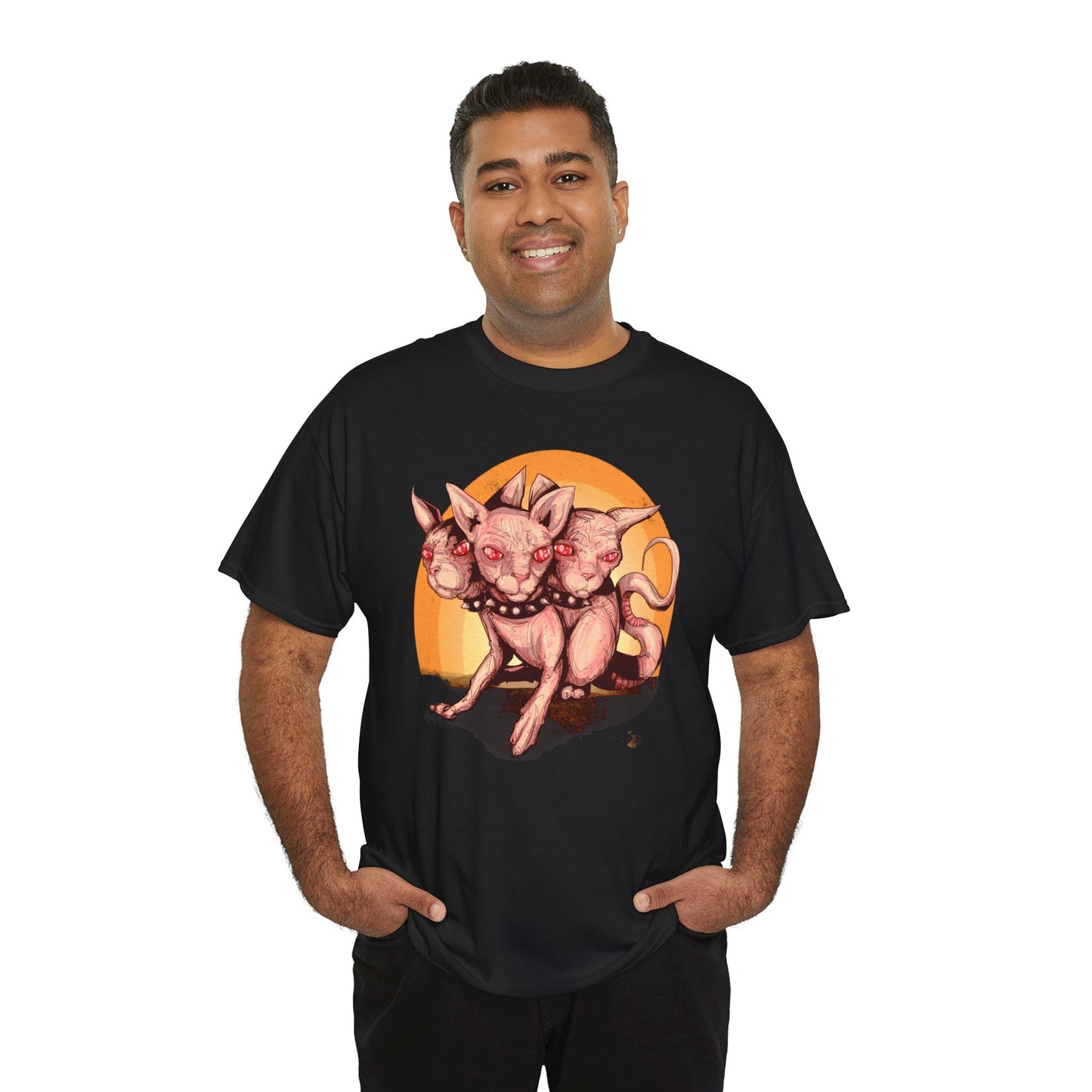 Purrberus Unisex Heavy Cotton Tee