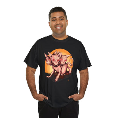 Purrberus Unisex Heavy Cotton Tee