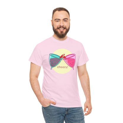 Cheers Unisex Heavy Cotton Tee