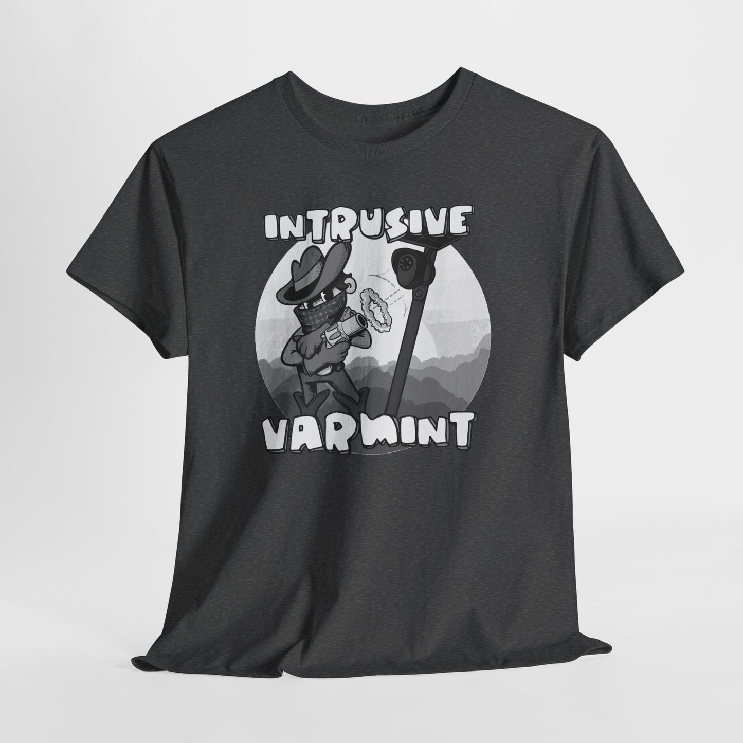 Intrusive Varmint Unisex Heavy Cotton Tee