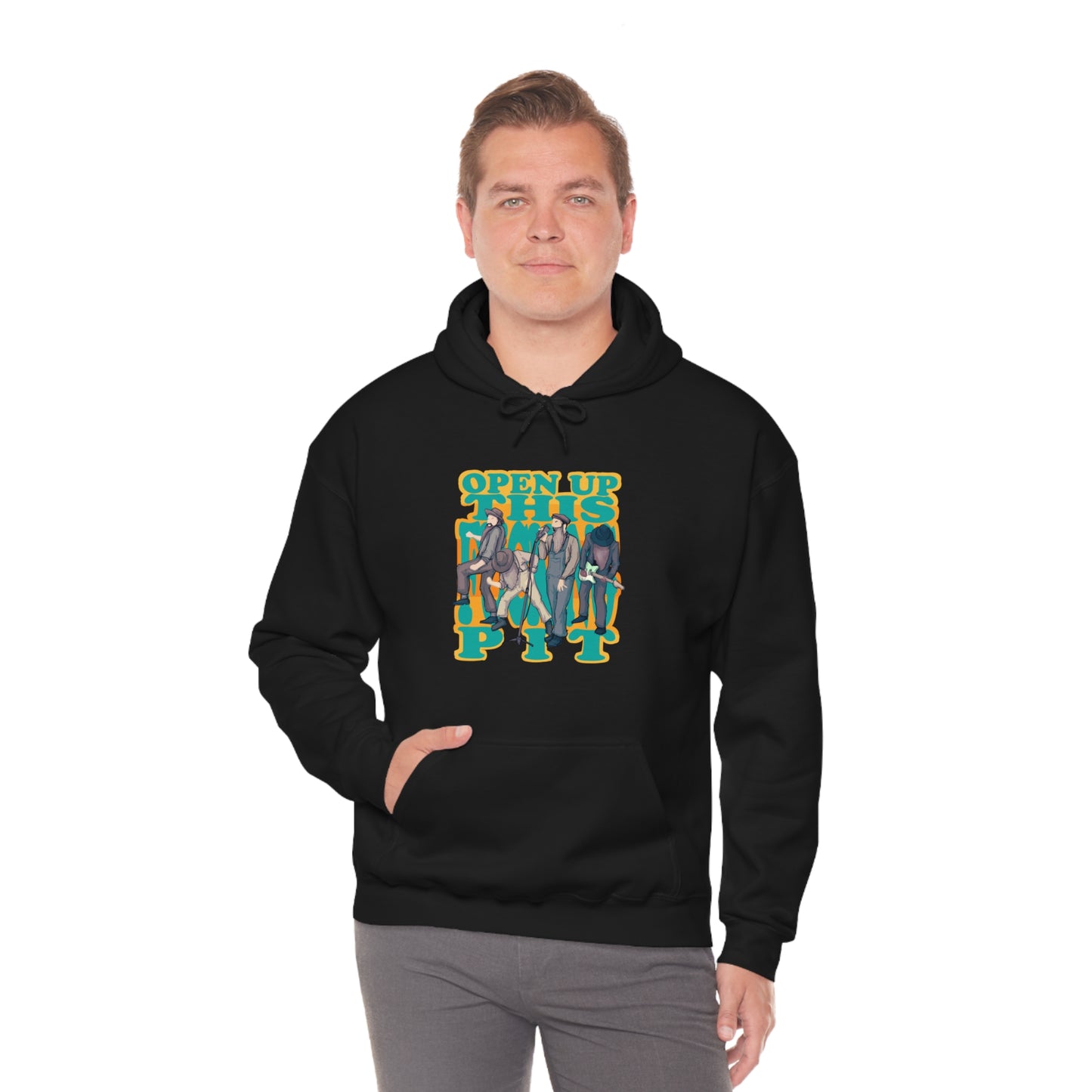 Soggy Metal Unisex Heavy Blend Hooded Sweatshirt