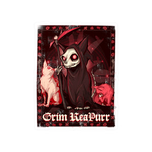 Grim Reapurr II Kiss-Cut Vinyl Decal